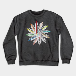 Monorail Color Wheel Crewneck Sweatshirt